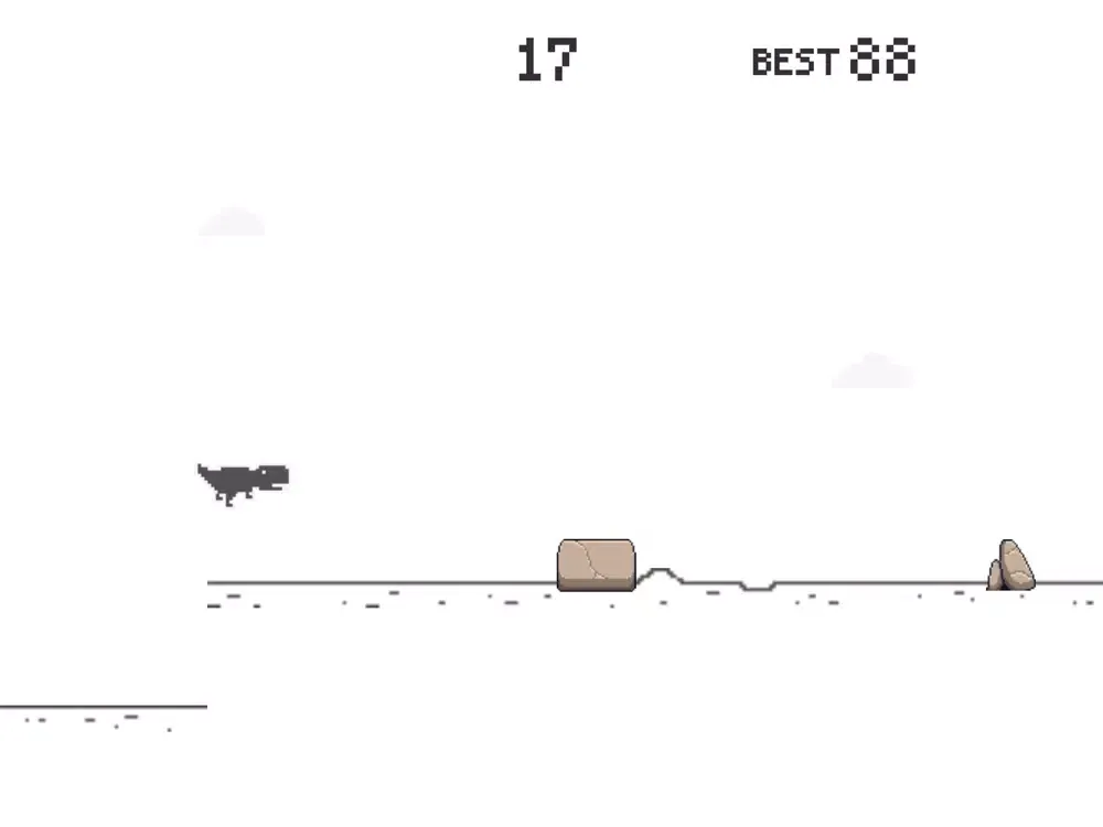 صور The Steve - A jumping dinosaur iPad 