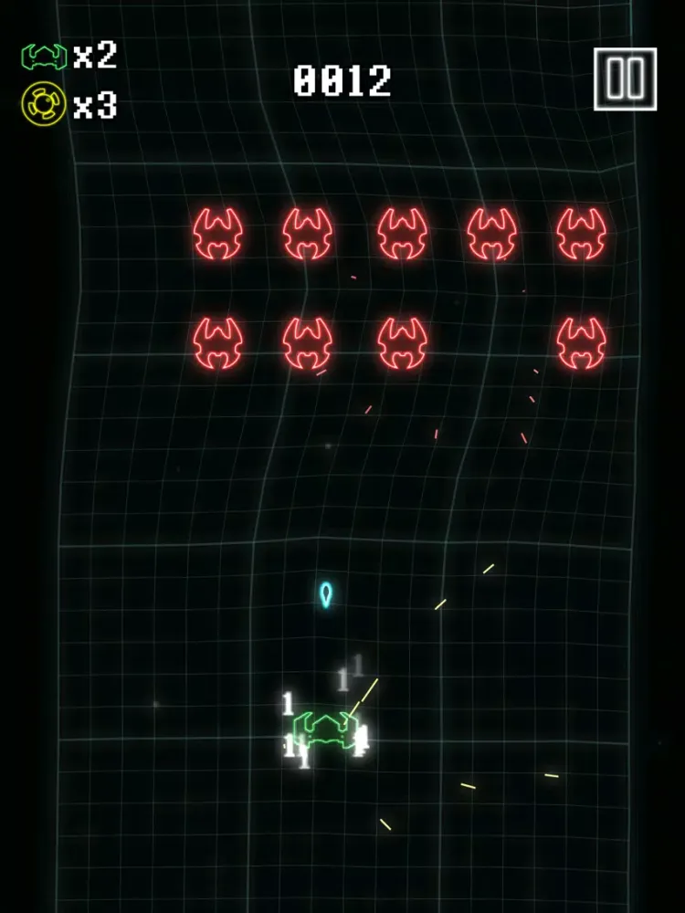 ภาพหน้าจอของ Pew Pew - Aircraft Shootout iPad 
