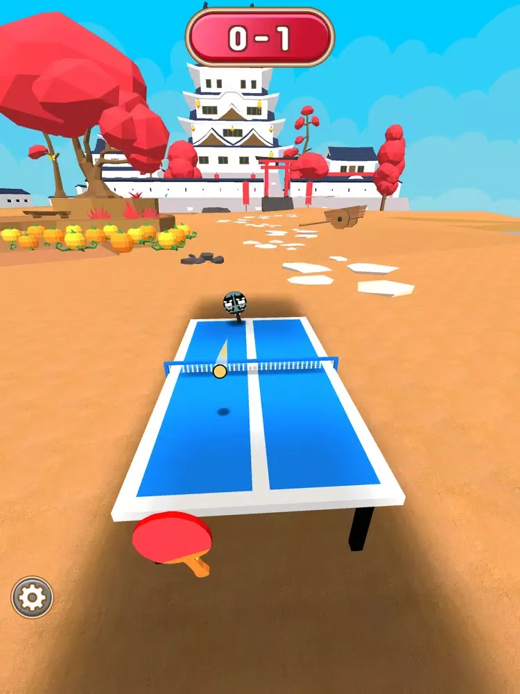 Tangkapan layar Ping Pong - 3D Game iPad 