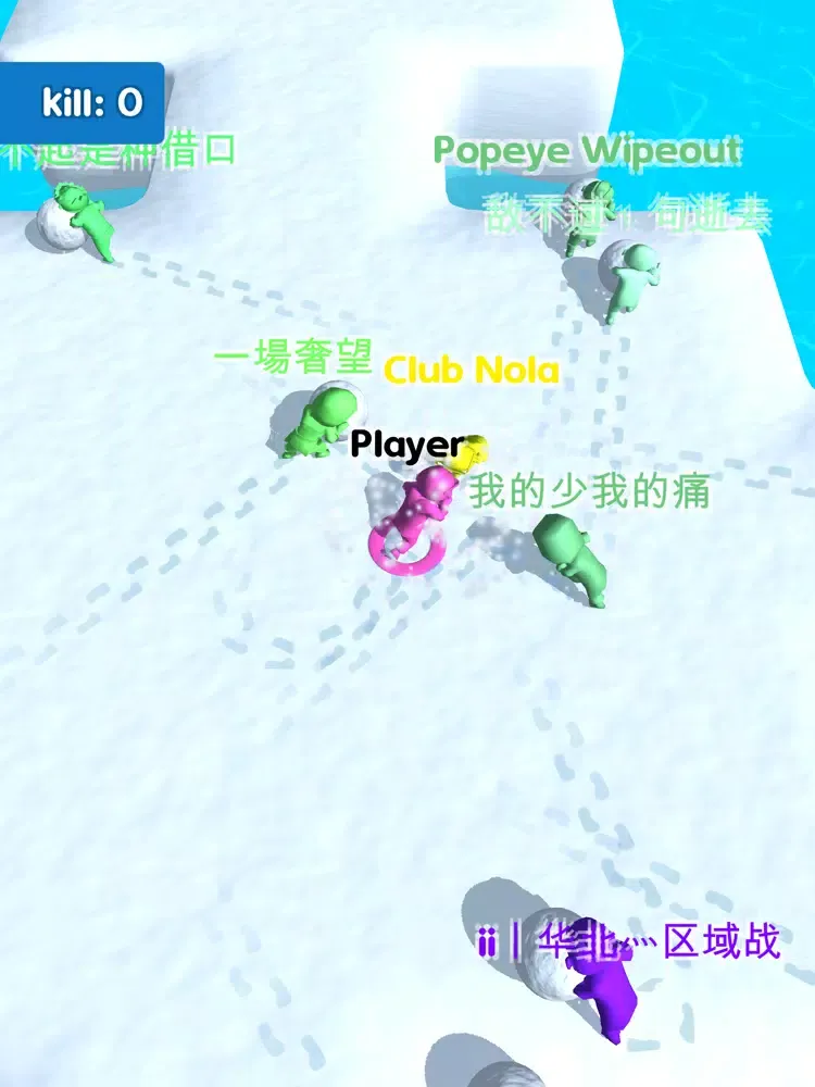Snowball - IO Game iPad  Screenshots
