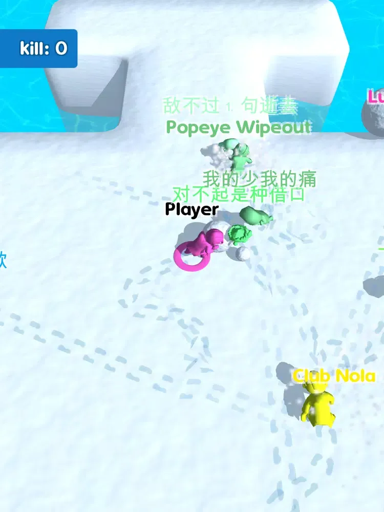 Snowball - IO Game iPad  Screenshots