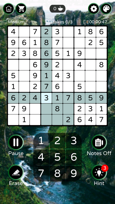 Capturas de tela do Sudoku™ Plus