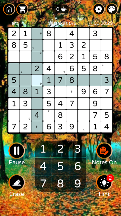 Capturas de tela do Sudoku™ Plus