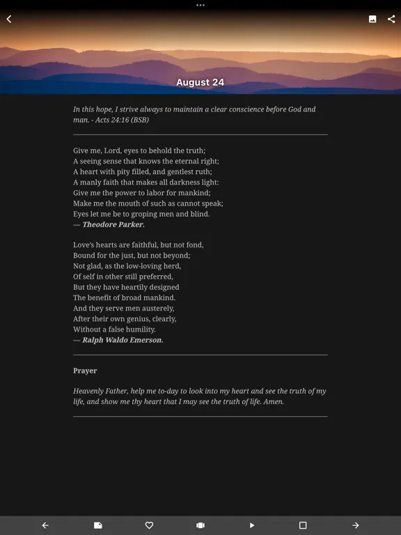 Daily Prayer Guide iPad 應用截圖