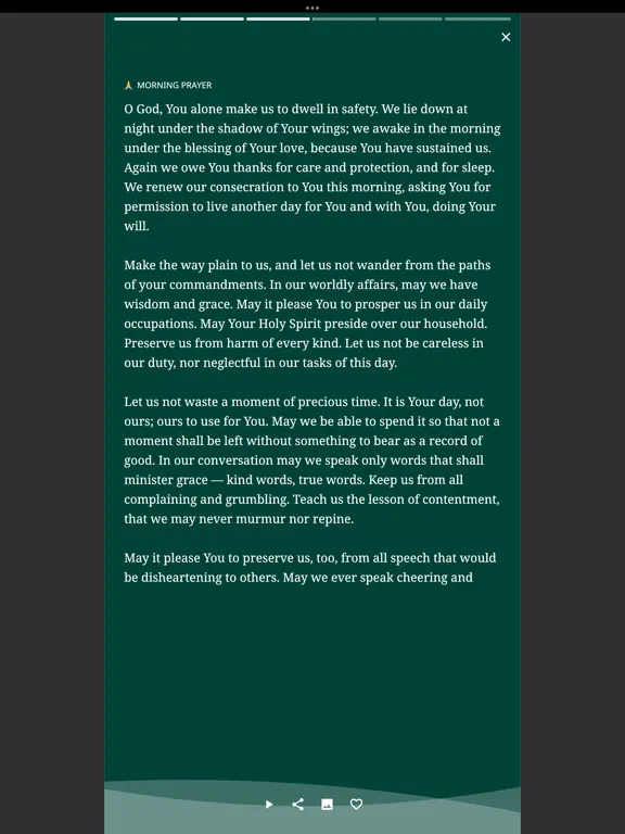 Daily Prayer Guide iPad 應用截圖