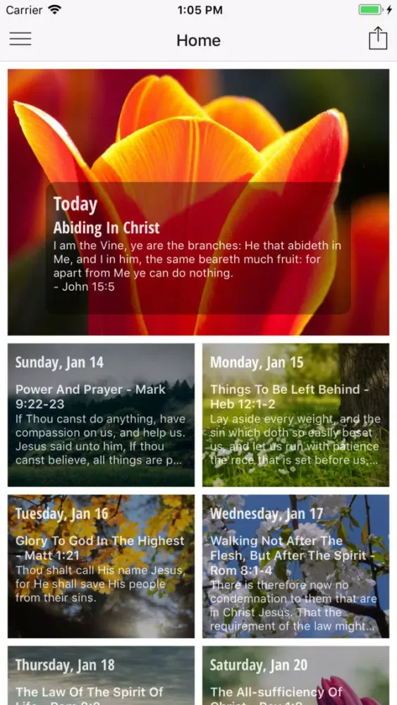 Captures d'écran de Our Daily Walk With Jesus