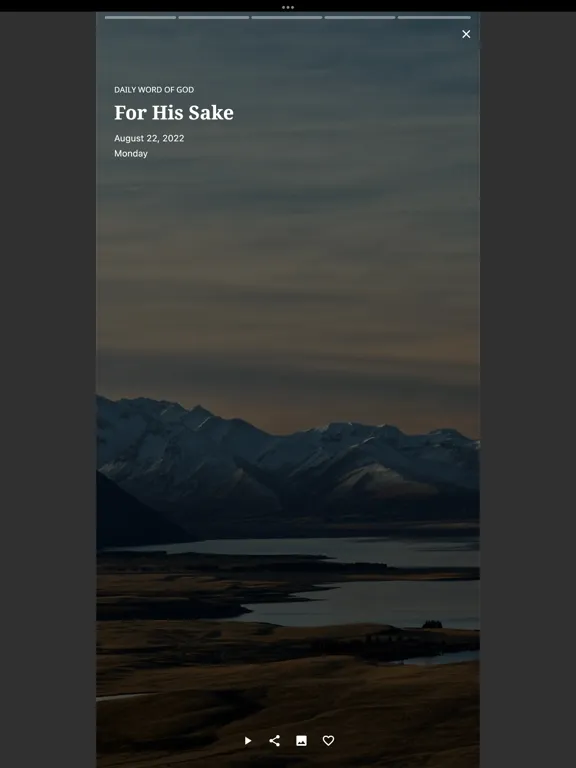 Screenshot di Daily Word of God Devotional iPad 