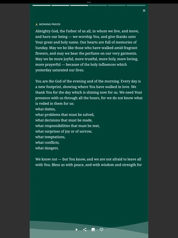 Screenshot di Daily Word of God Devotional iPad 