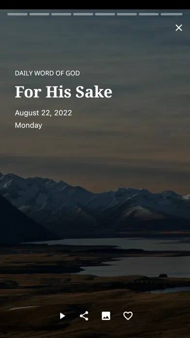 Screenshot di Daily Word of God Devotional