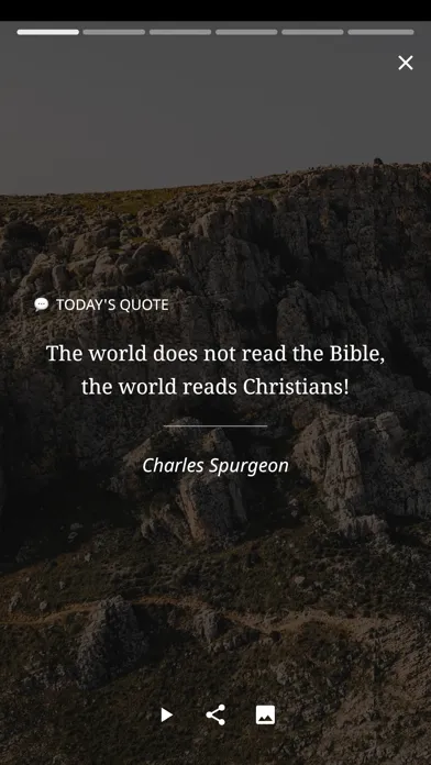 Screenshot di Daily Word of God Devotional