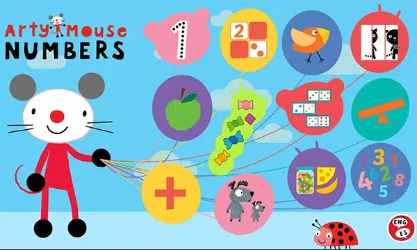 Arty Mouse Numbers Screenshots