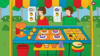 Caillou Plays Professions應用截圖