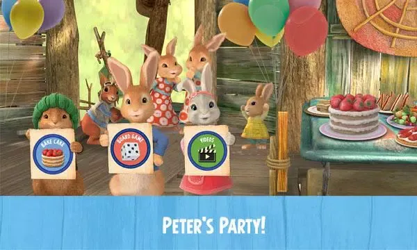 Peter Rabbit™ Birthday Party应用截图