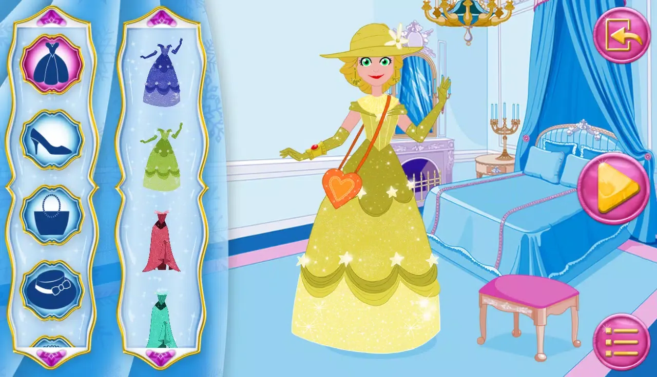 Queen dress up in frozen land Screenshots