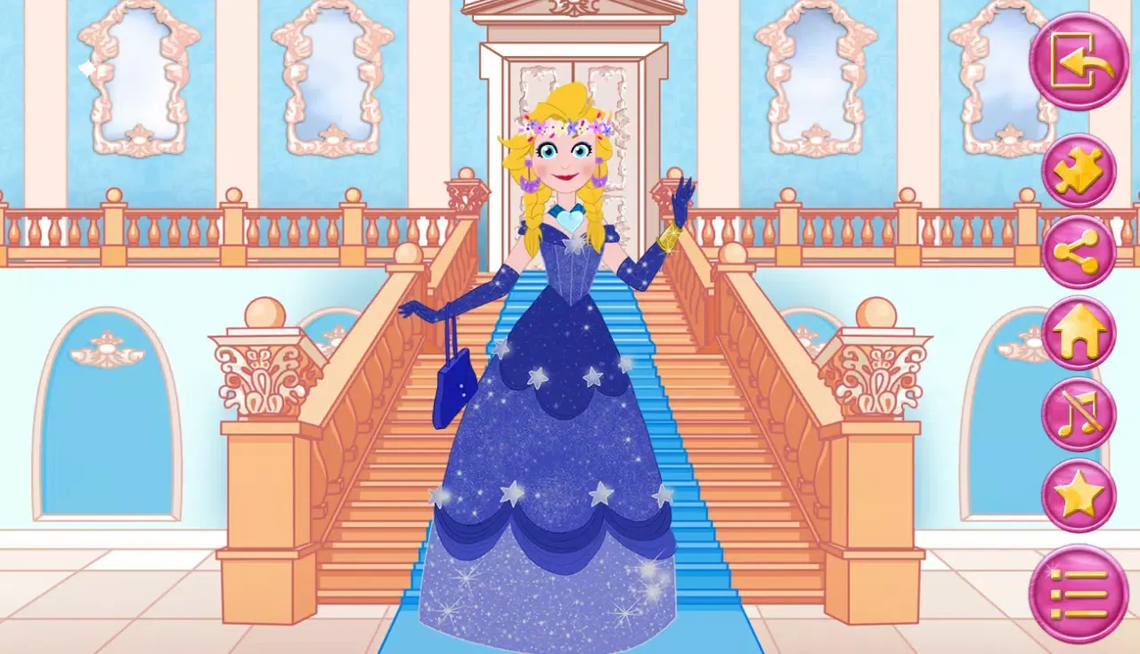 Queen dress up in frozen land Screenshots
