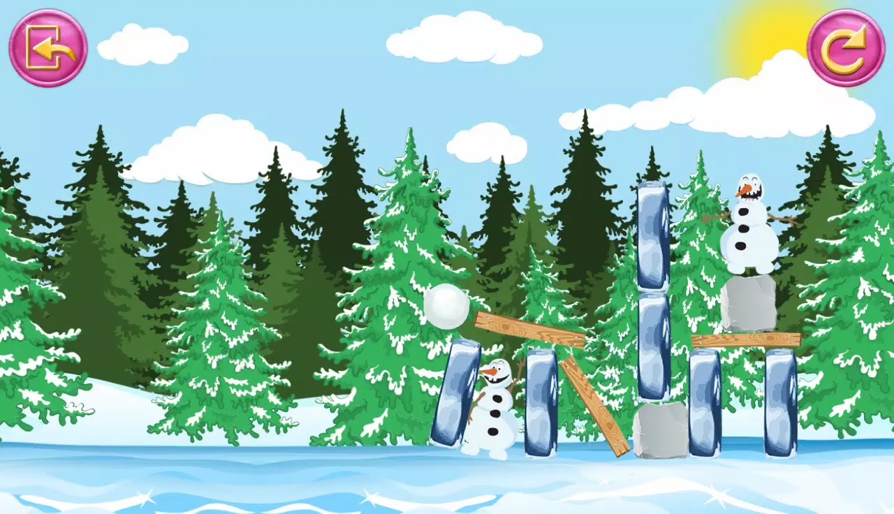 Queen dress up in frozen land Screenshots