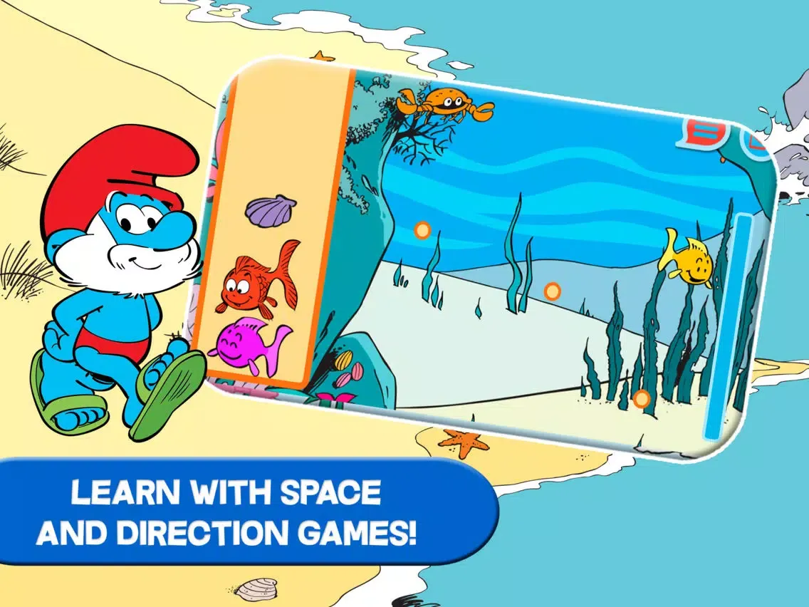 Capturas de pantalla de The Smurfs and the 4 seasons iPad 