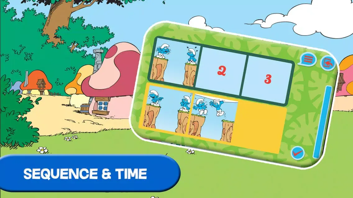 Capturas de pantalla de The Smurfs and the 4 seasons