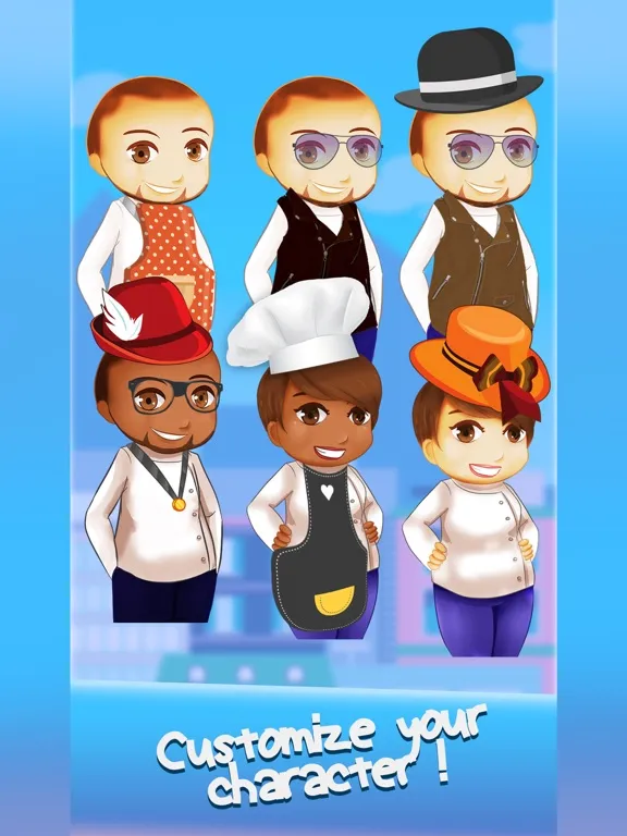 Capturas de tela do Little Chef Mania iPad 