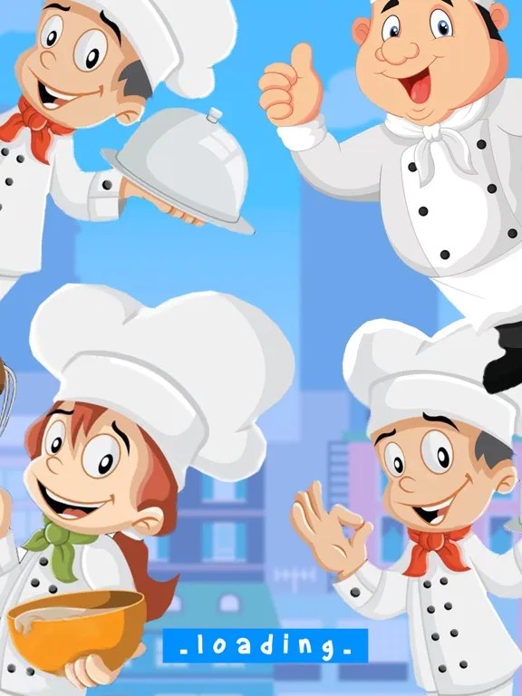 Capturas de tela do Little Chef Mania iPad 