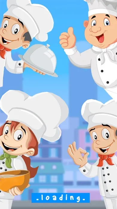 Capturas de tela do Little Chef Mania