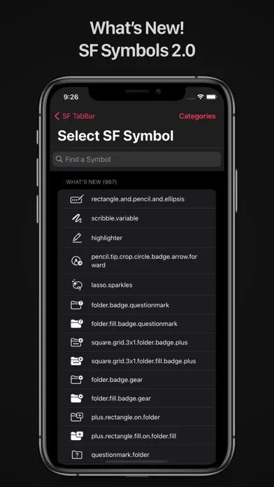 SF TabBar Ekran Görüntüleri