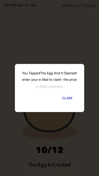 Captures d'écran de Tap The Egg And You Might Win