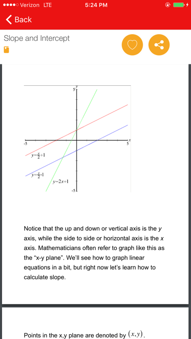 Algebra Study Guide LT 스크린샷