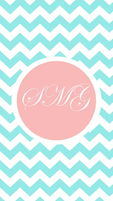 Girly Monogram Wallpapers - Cute Colorful Themes Screenshots