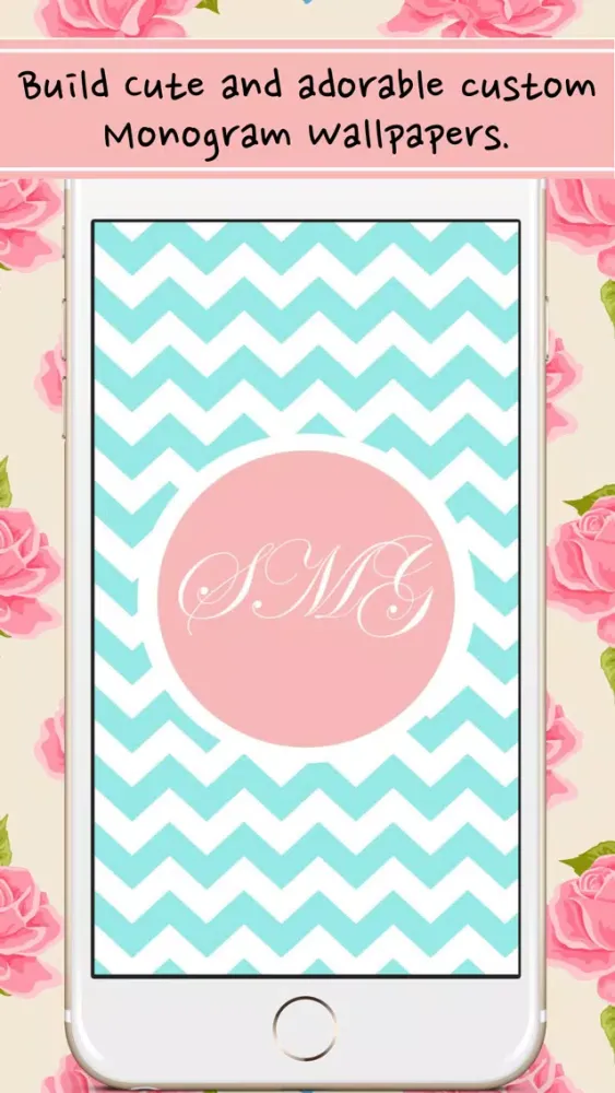 Tangkapan skrin Monogram Wallpaper and Background App