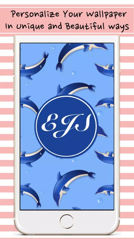 Tangkapan skrin Monogram Wallpaper and Background App