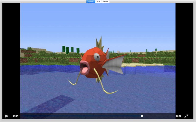 Tutorials for Pixelmon Mod for Minecraft سکرین شاٹس