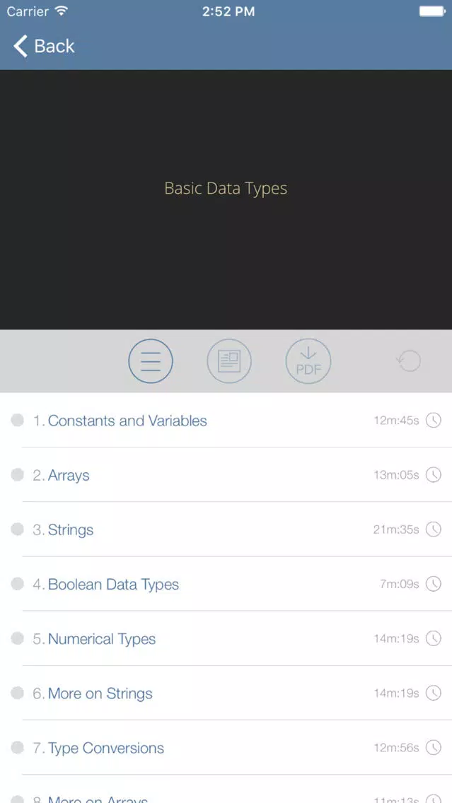 Скриншоты Tutorial for Swift iOS Programming Language v3