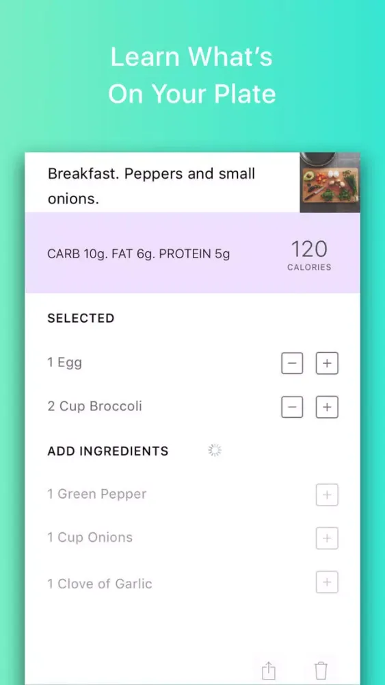 Ảnh chụp màn hình của Macros: Weight Loss Nutritionist & Calorie Counter