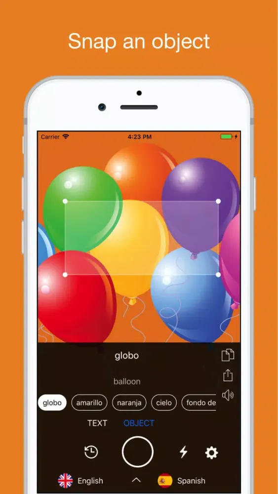 Tangkapan skrin Tap & Live Translate