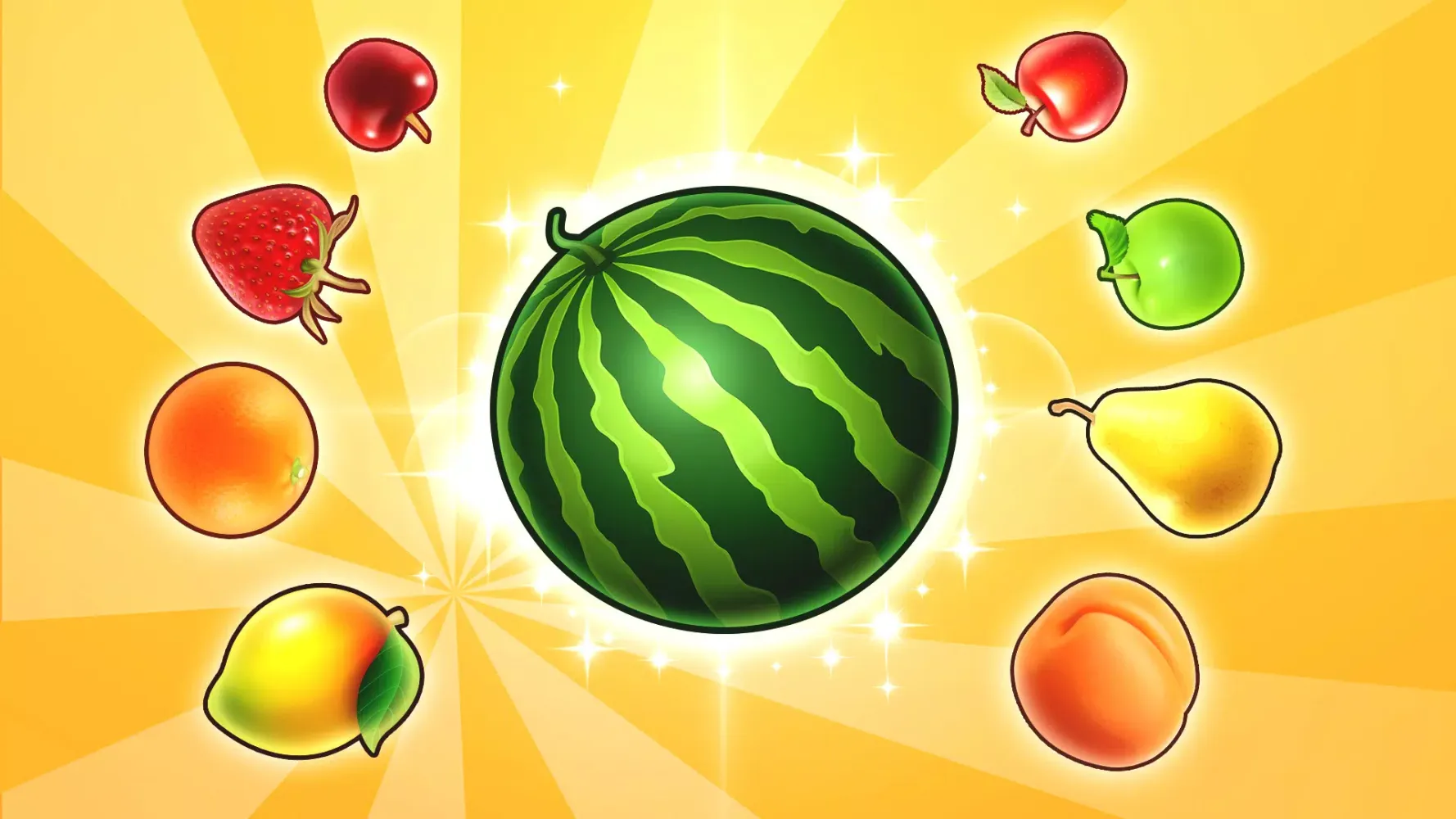 Fruit Drop 3D Merge Melon應用截圖