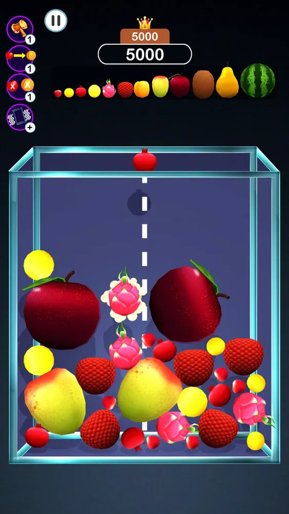 Fruit Drop 3D Merge Melon應用截圖