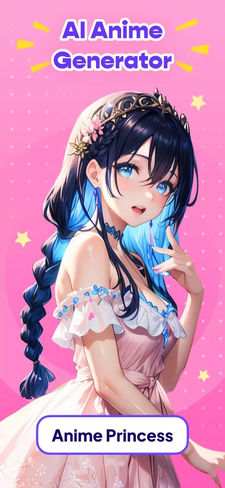 Tangkapan layar AI Anime Generator