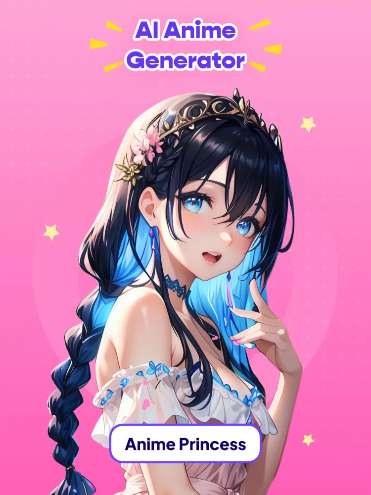 Tangkapan layar AI Anime Generator