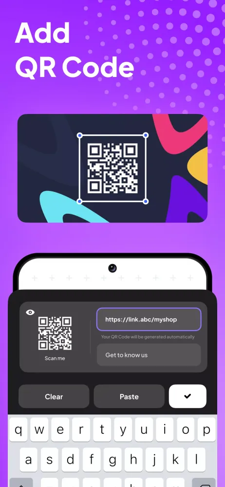 Captures d'écran de Business Card Maker