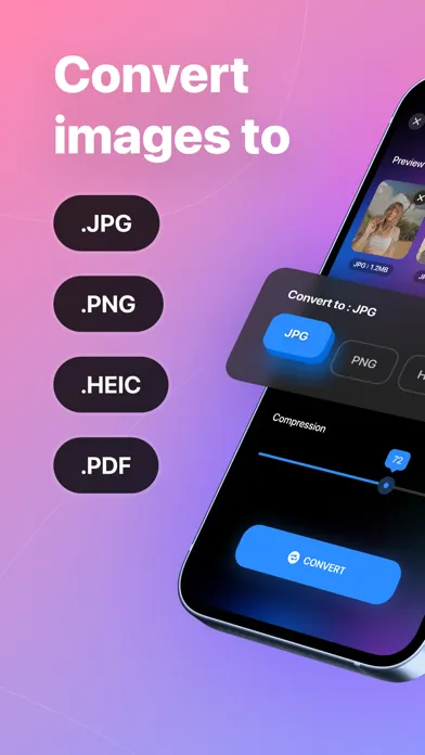 Capturas de pantalla de HEIC to JPG - Image Converter