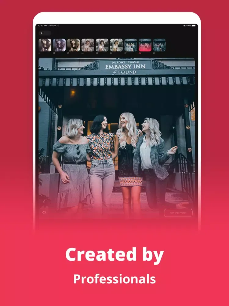 Скриншоты Presets for Lightroom iPad 