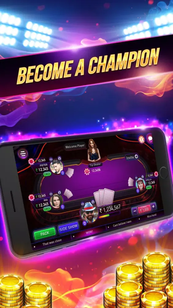 Скриншоты Teen Patti Party -Indian Poker
