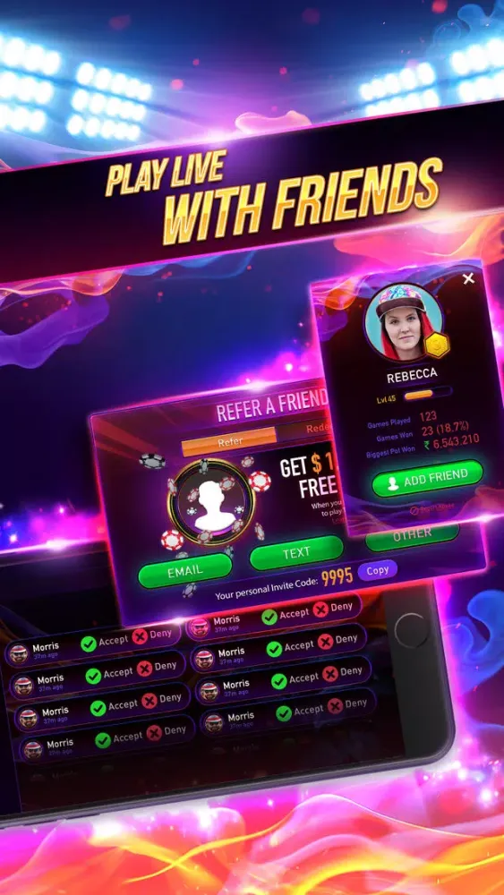 Скриншоты Teen Patti Party -Indian Poker