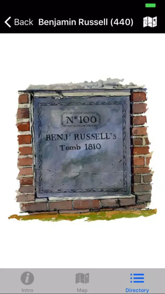Capturas de tela do Granary Burying Ground Boston