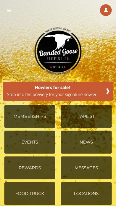 ภาพหน้าจอของ Banded Goose Brewing