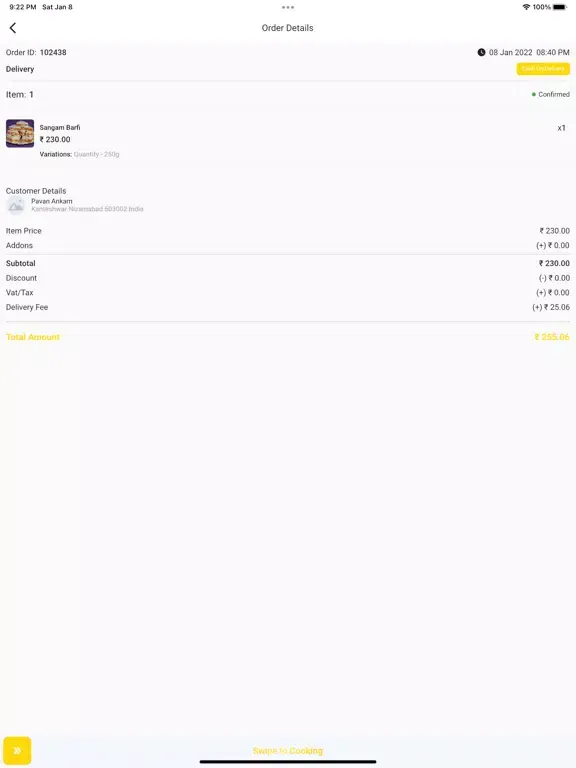 Tapzu Vendor iPad 应用截图