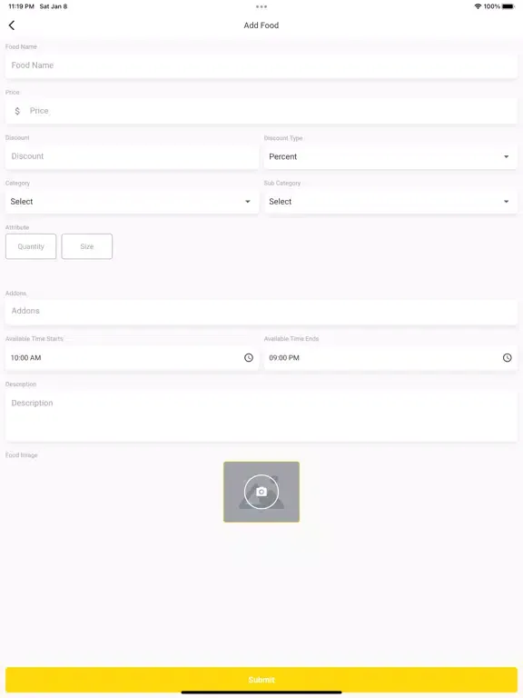 Tapzu Vendor iPad 应用截图