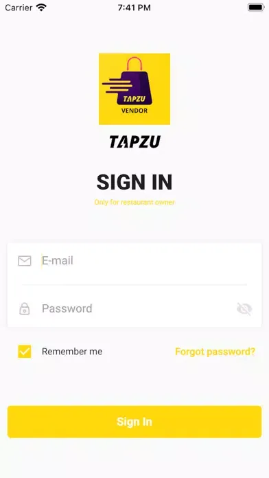 Tapzu Vendor应用截图