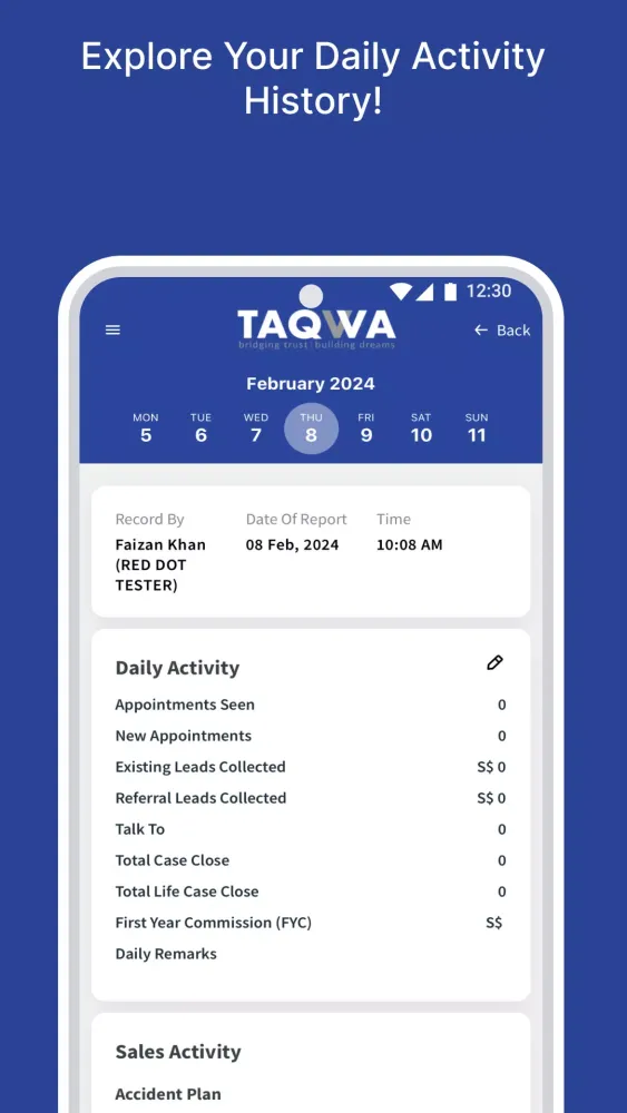 Capturas de pantalla de TAQWA